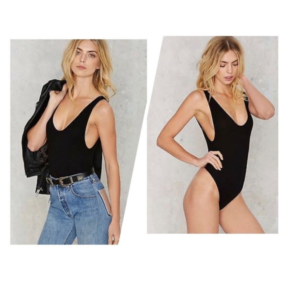 {Iron Fist} Classic Sexy Ribbed Bodysuit